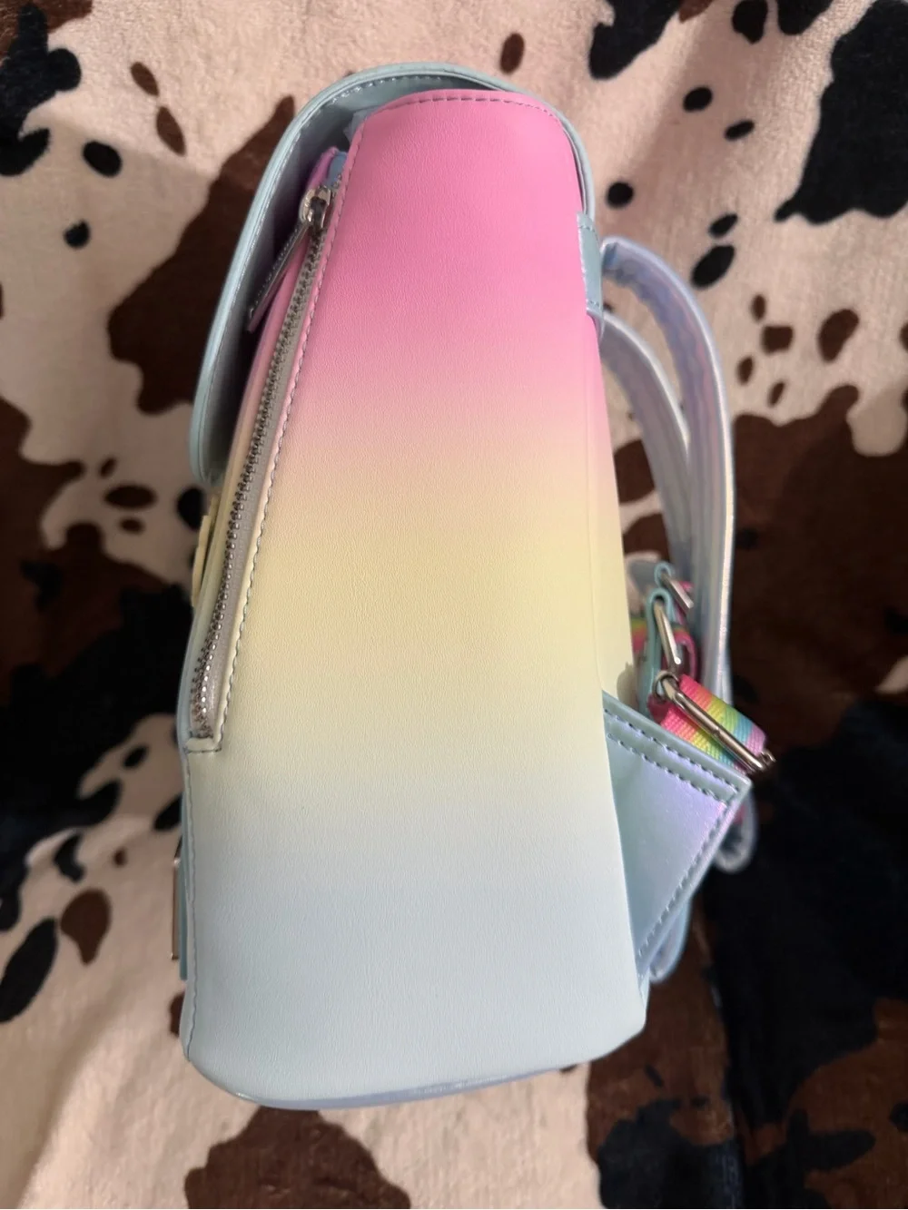Loungefly Pink Pastel Rainbow My Little Pony Cloud Backpack
